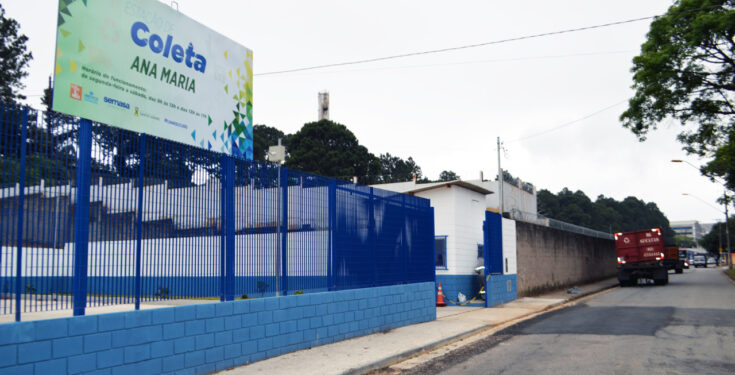Estação de Coleta no Jardim Ana Maria elimina ponto de descarte de lixo existente há 15 anos